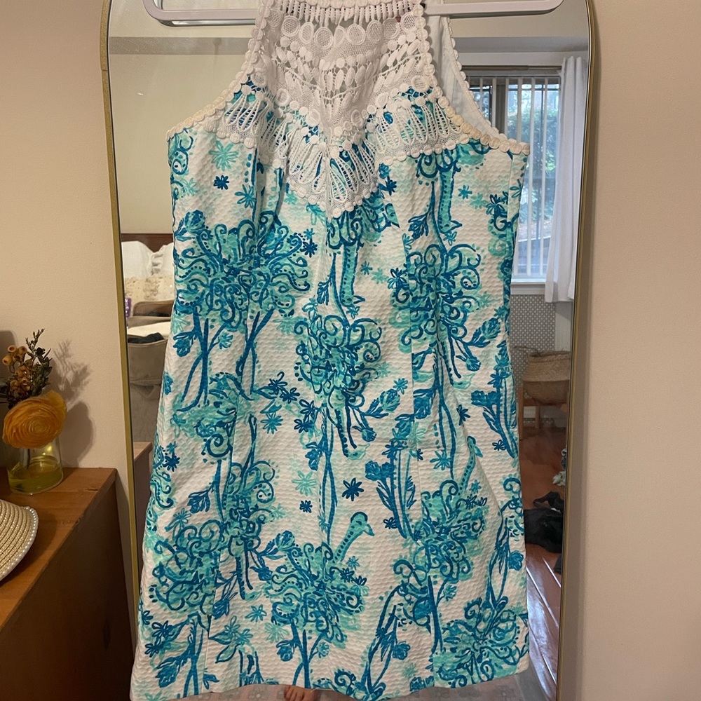 Lilly Pulitzer High Neck Shift Dress